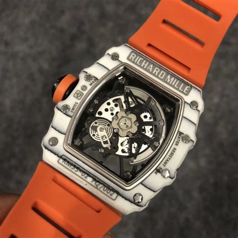 richard mille white watch replica|fake richard mille watches.